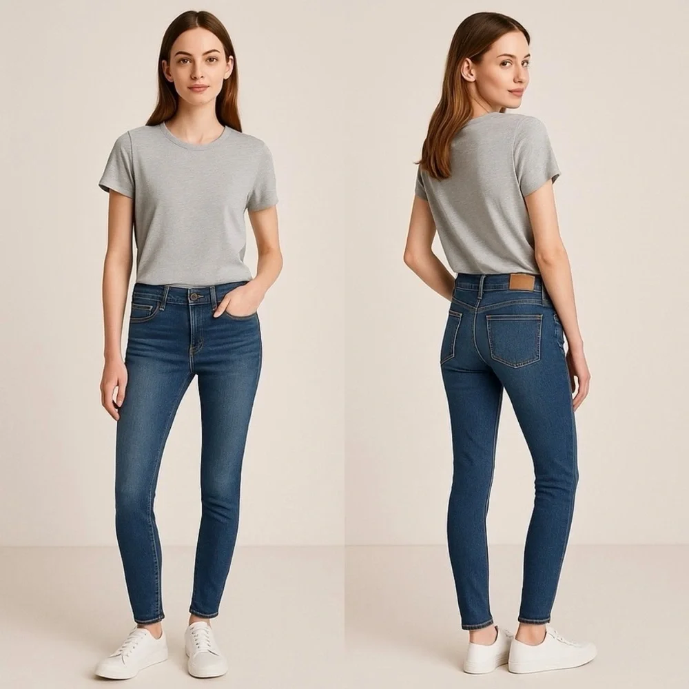 ✨👖 GAP 1969 Women’s Mid-Rise Skinny Jeans Size 28 ✨